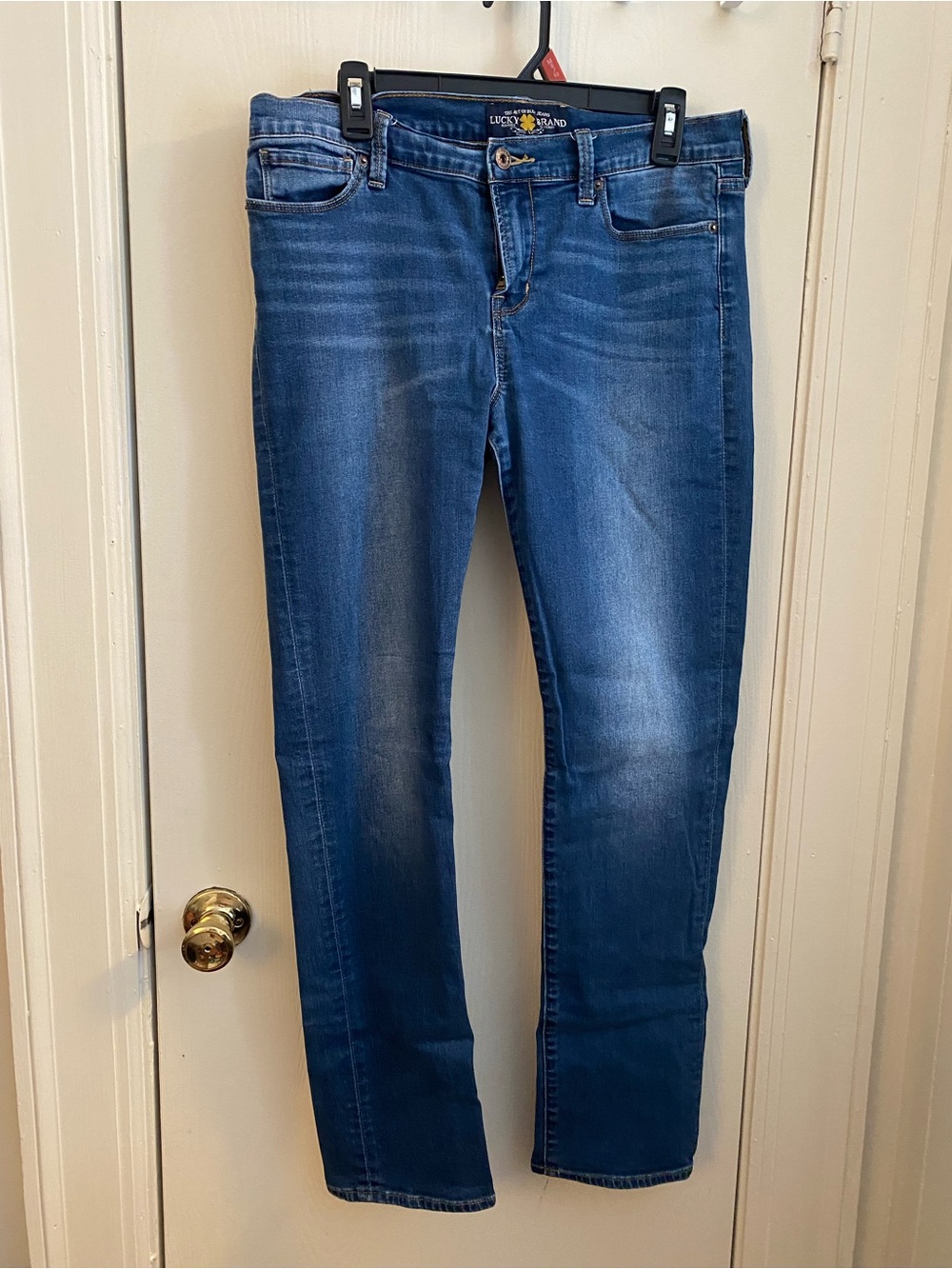 Lucky Brand Women's Blue Brooke Straight Jeans (12/31)